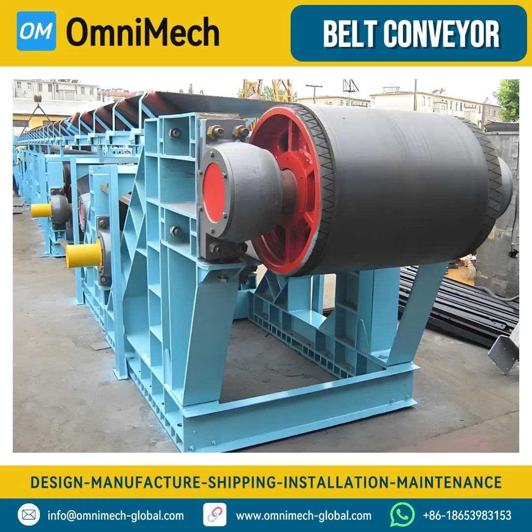 BS-800 Belt Conveyor - The Core Material Transfer Link for Mining & Crushing Lines Image 4