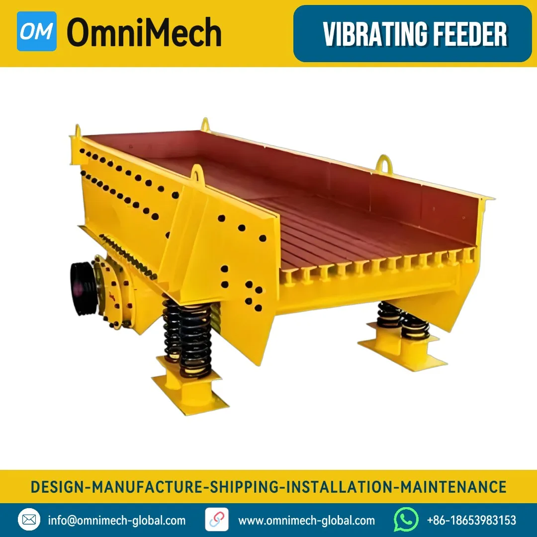 ZSW-490×110 Vibrating Grizzly Bar Feeder - Reliable Primary Feeding for Crushing Plants Image 5