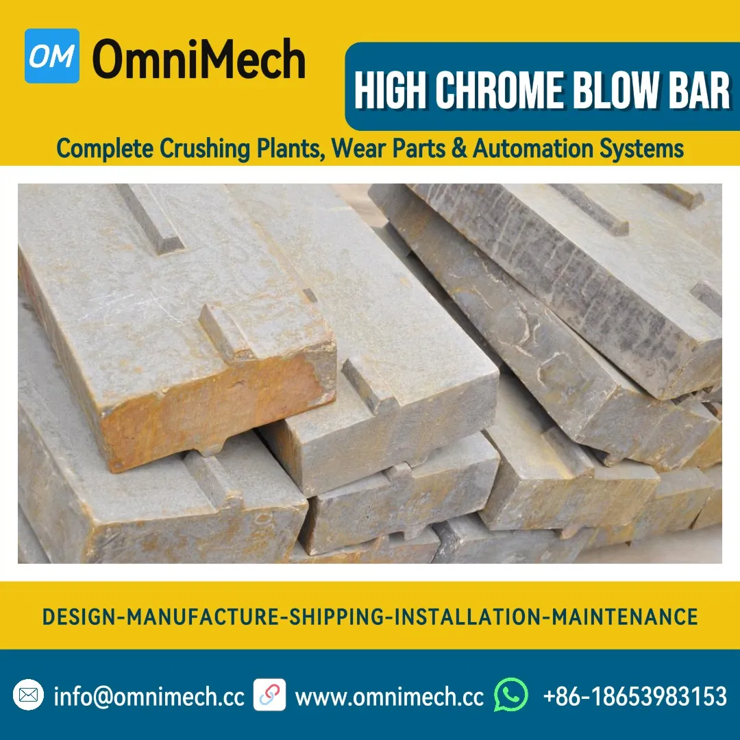 High-chrome alloy blow bar product photo