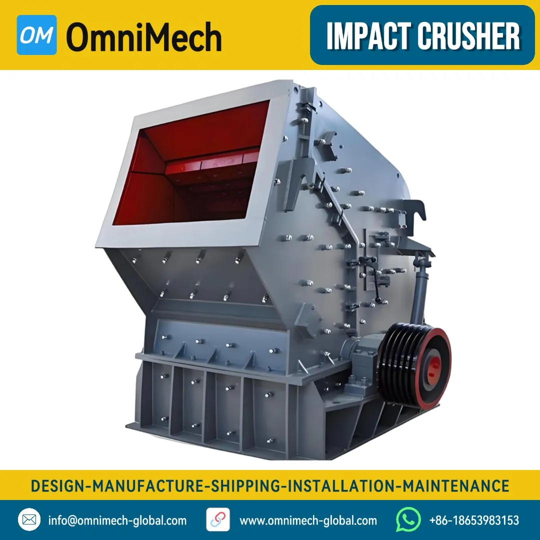 PF1010 Compact Impact Crusher for Cost-Effective Cubical Aggregate Production