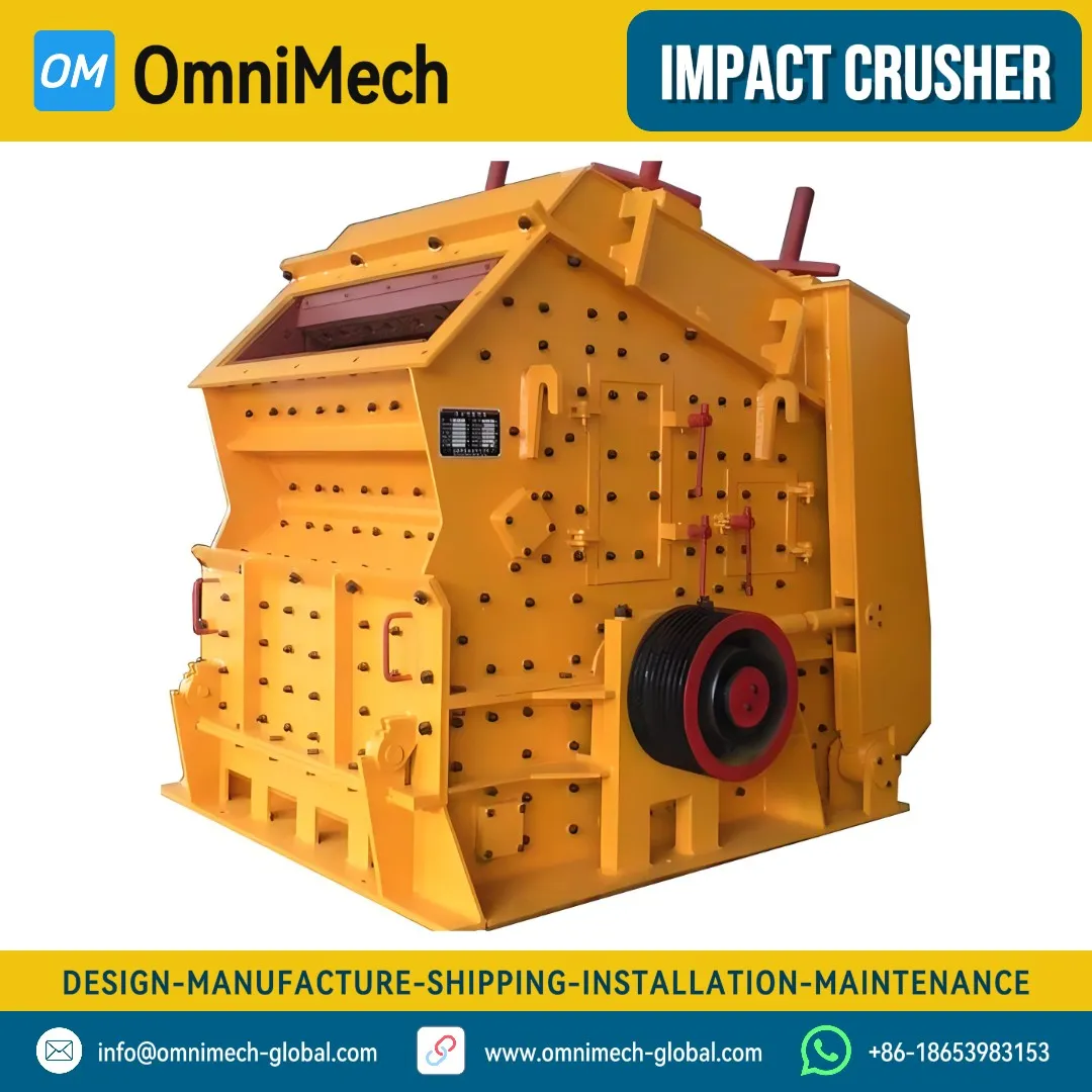 PF1210 Industrial Impact Crusher for Mid-Scale Cubical Aggregate Production