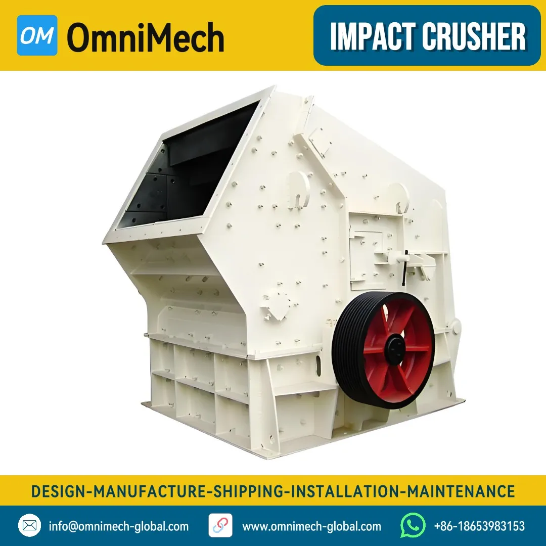 PF1315 Heavy-Duty Impact Crusher for Premium Cubical Aggregate Production Image 3
