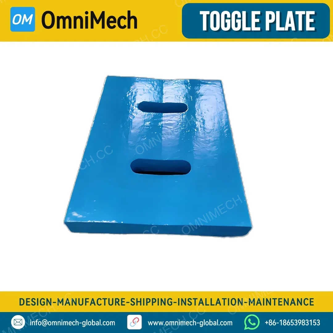 Jaw Plate / Toggle Plate for PE Series Jaw Crusher Image 2
