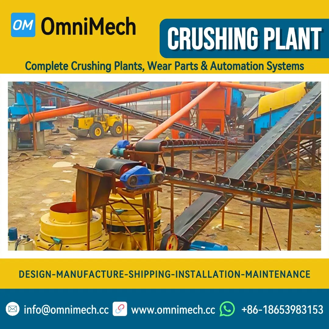 100 TPH Stone Crushing Plant in Russia