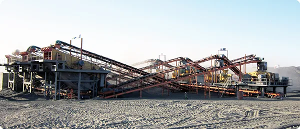 150 TPH Aggregate Production Line in Uzbekistan